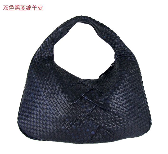Bottega Veneta Shopping Bag Nappa Woven Pleat Tote Bag 5093 two tone - Click Image to Close